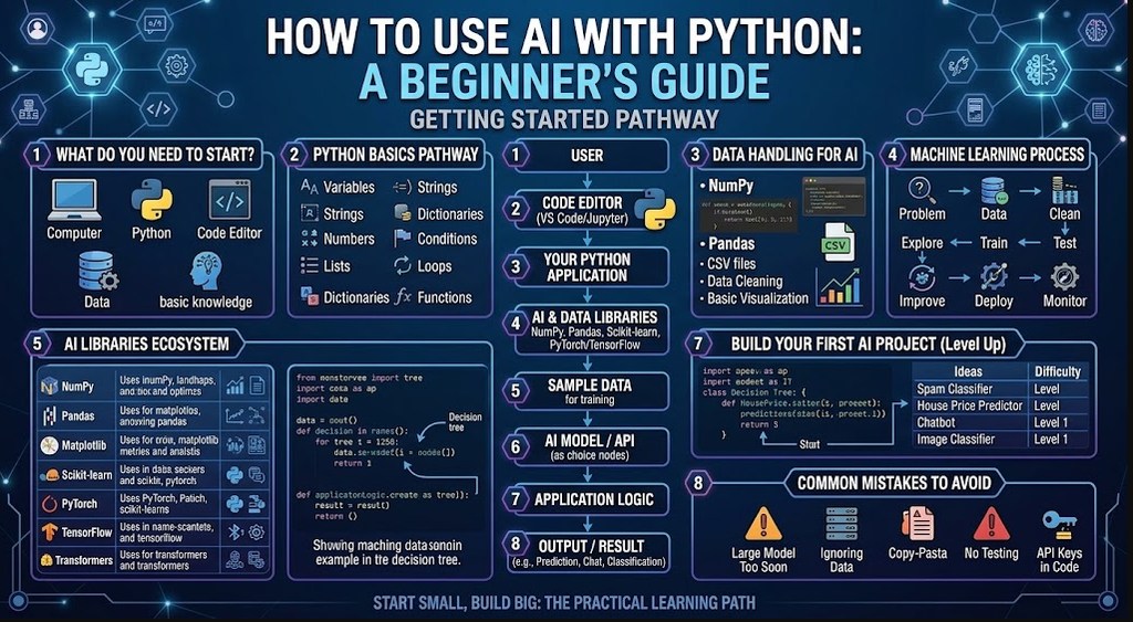 How to Use AI With Python: A Beginner’s Guide